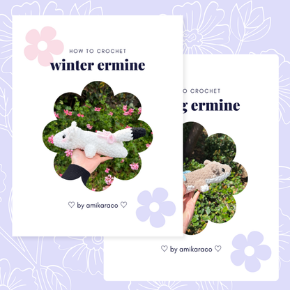 Winter & Spring Ermine - Digital Pattern