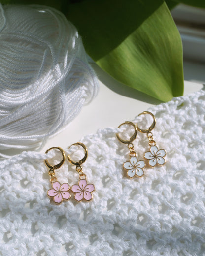 Sakura Stitch Markers - Set of 5