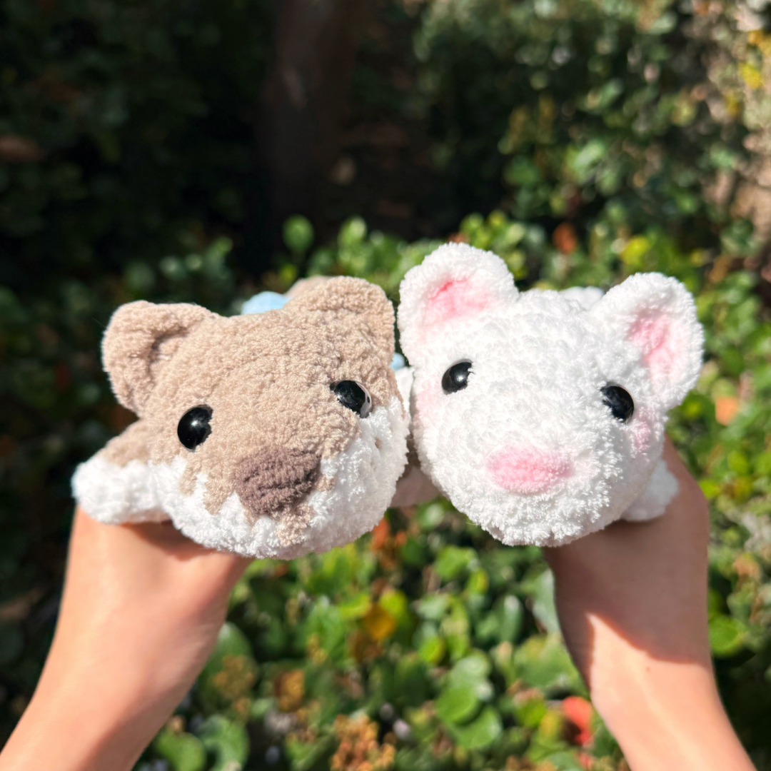 Winter & Spring Ermine - Digital Pattern