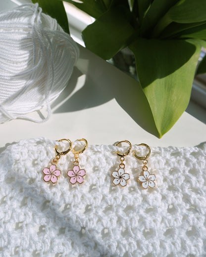 Sakura Stitch Markers - Set of 5